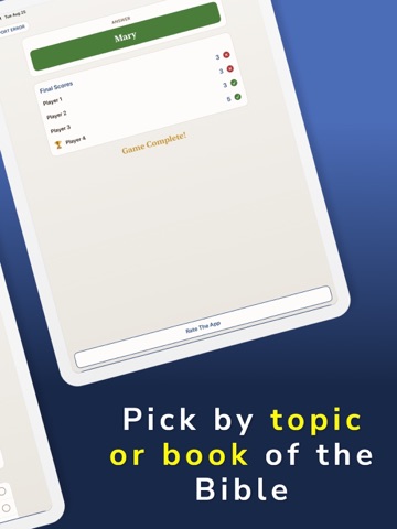 Bible Trivia - Christian Game iPad screenshot
