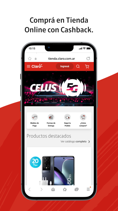 Claro Pay Argentina iPhone screenshot 2