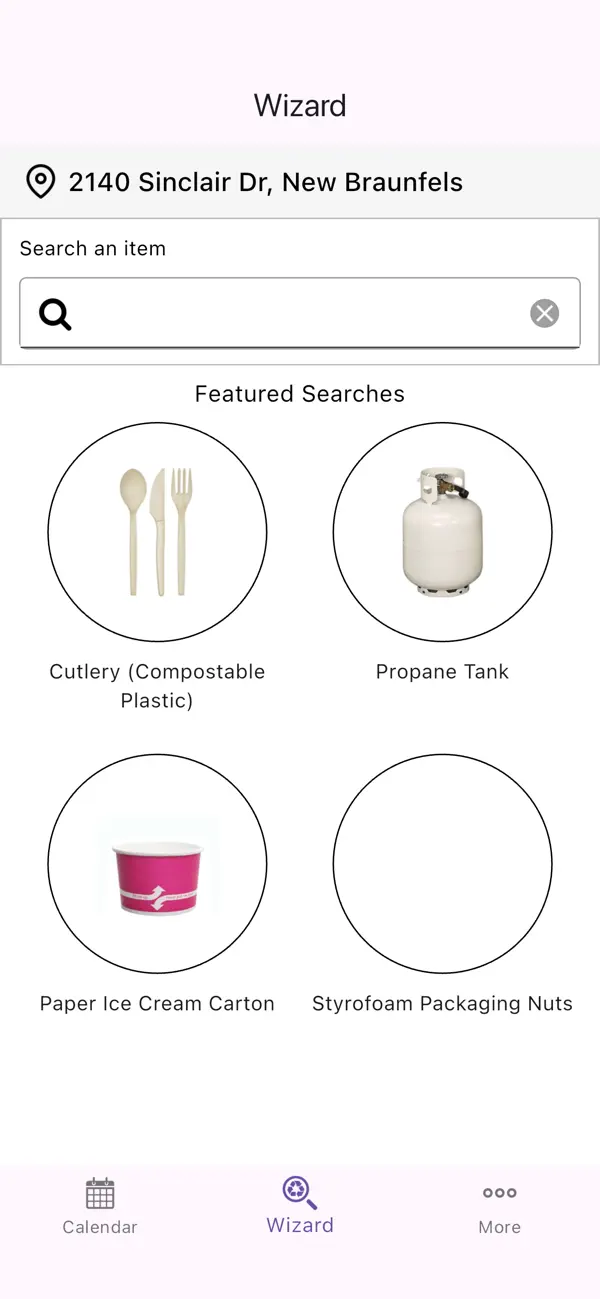 Screenshot #3 pour New Braunfels Waste Wise