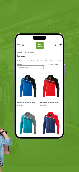 Erima Shop Screenshot 2 of 3