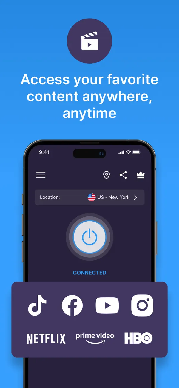 #1. VPN - Super Unlimited Proxy (iOS) 由: Mobile Jump Pte Ltd