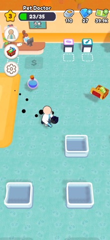 Idle Monster Hospital Tycoon iPhone screenshot