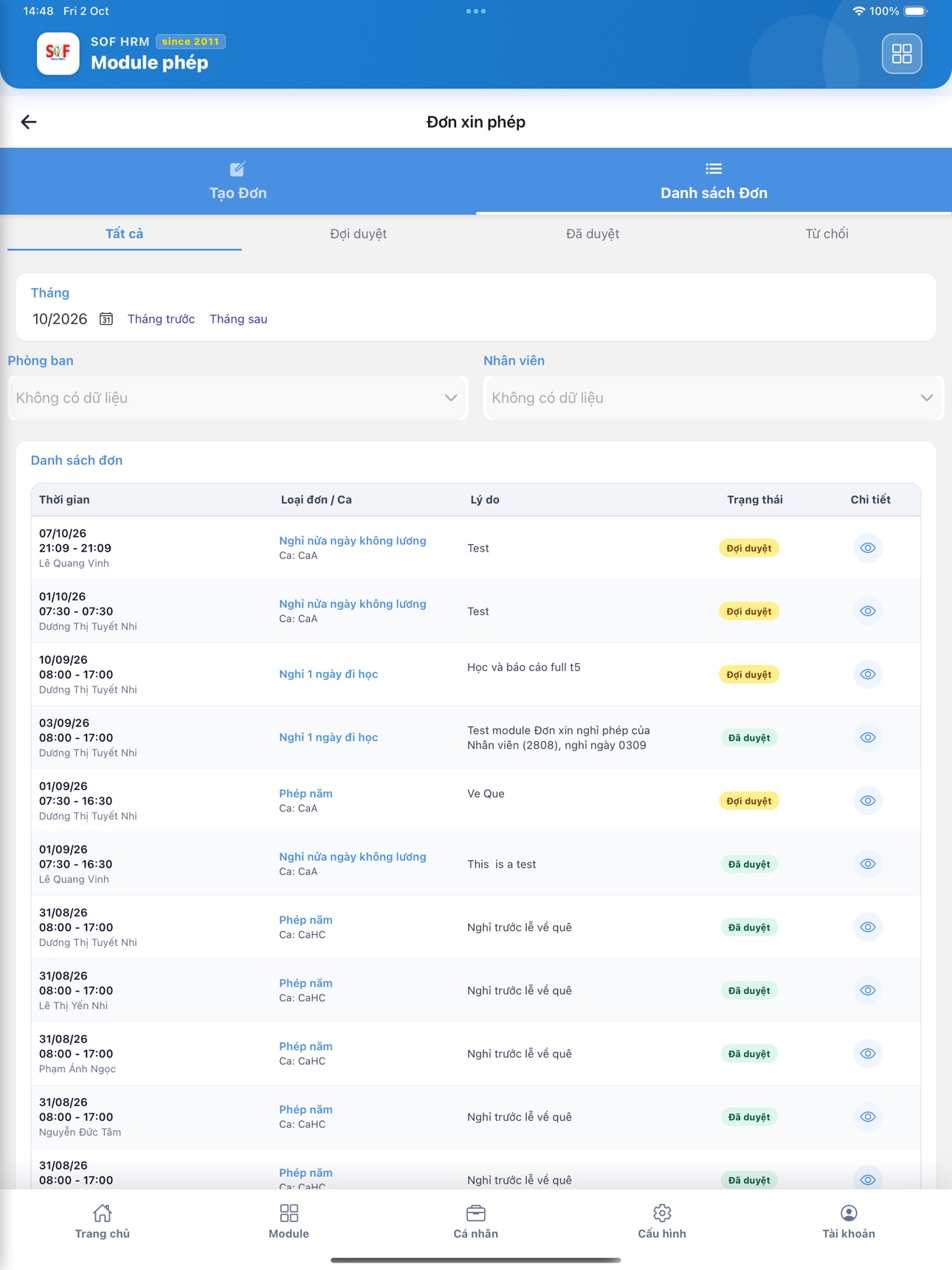 Screenshot 11 of SOF HRM