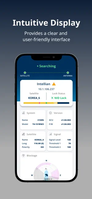Intellian AptusNTV screenshot 2