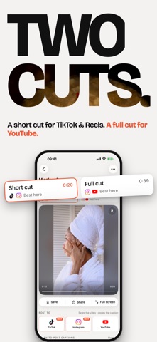 cutzio: AI Auto Video Editor Screenshot 4 of 7