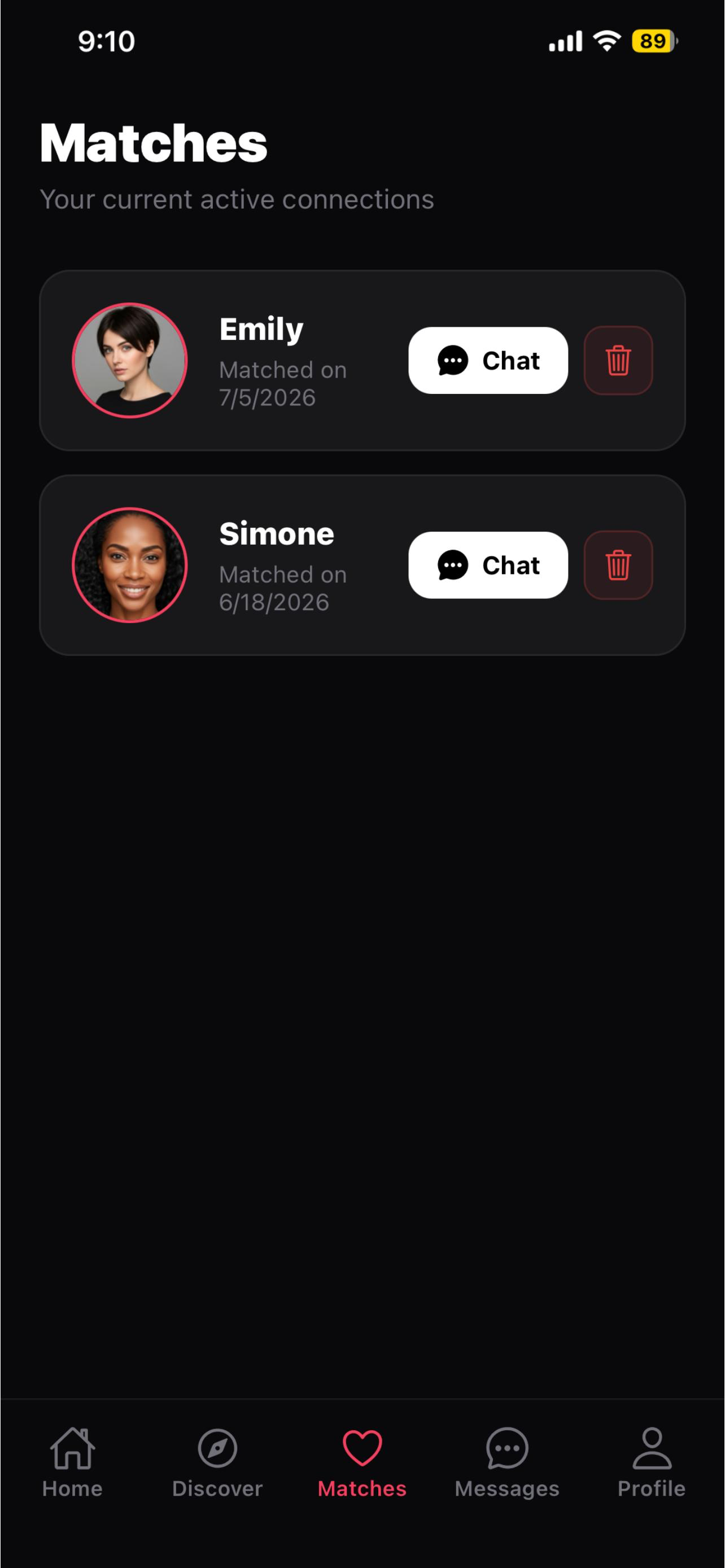 Meeamor: AI Companions & Chat screenshot 2