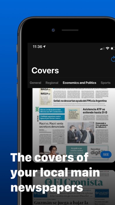 Newspapers by Shelfy Screenshot
