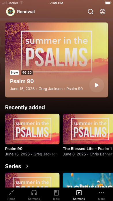Renewal Church Memphis Screenshot