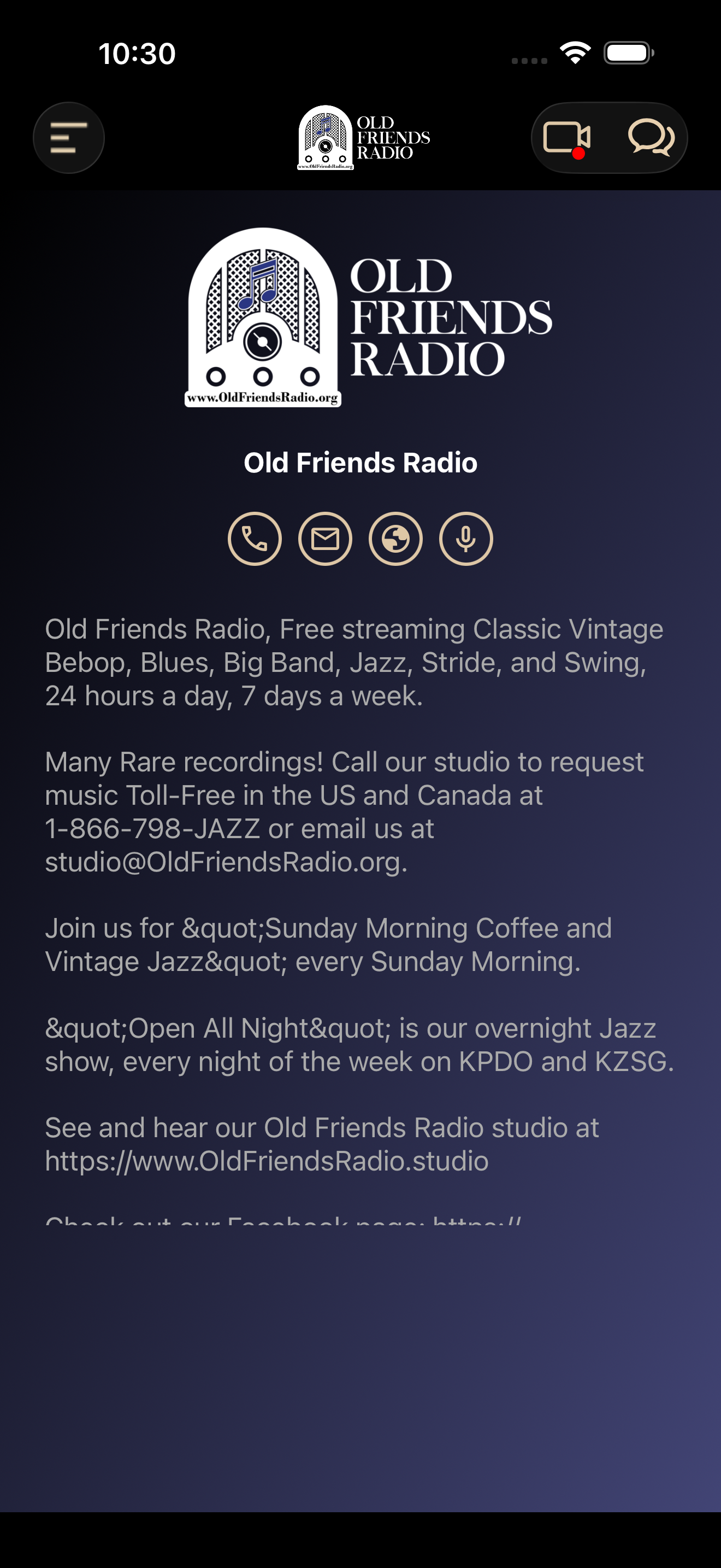 Old Friends Radio screenshot 5