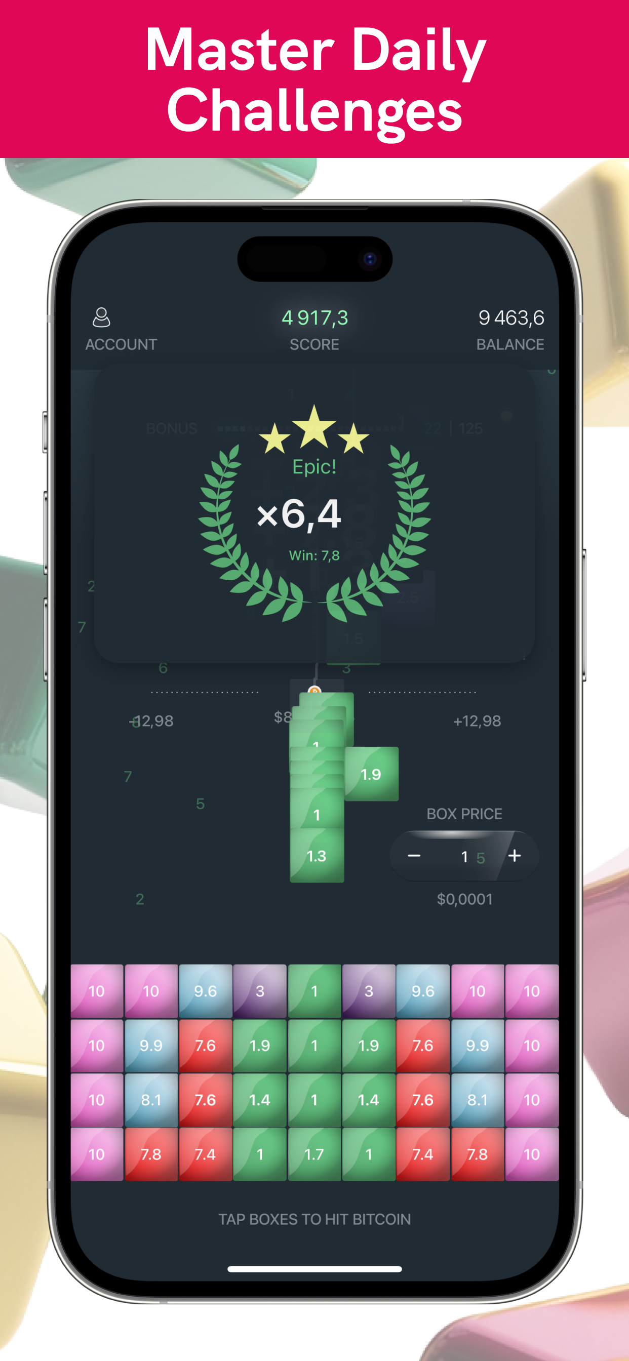 Trading Simulator: Boxo Game