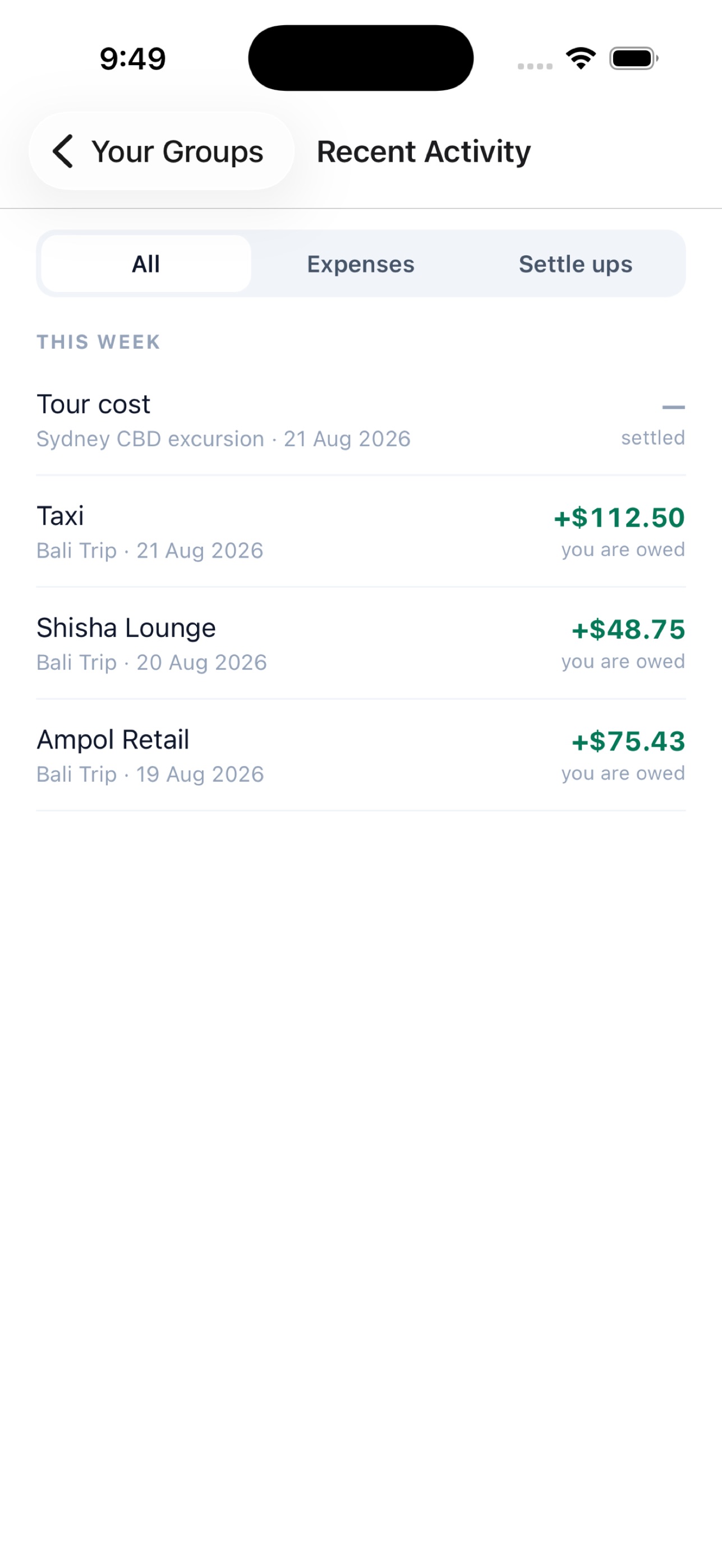 Screenshot 4 of TripSplitter