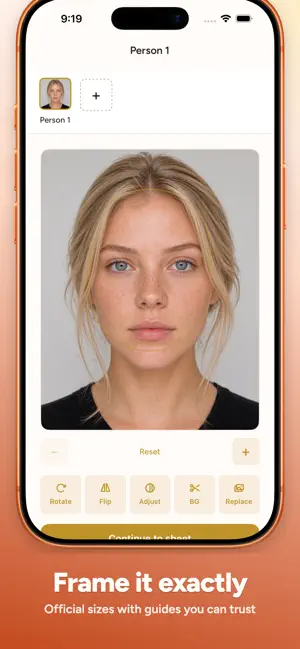ID Photo Sheet Maker screenshot 2