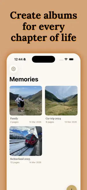 Memories - Photo & Video Album screenshot 1