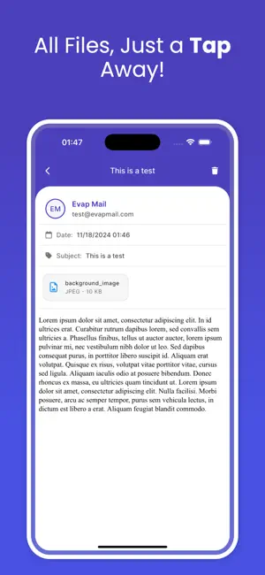 Evap Mail - Temporary Email screenshot 4
