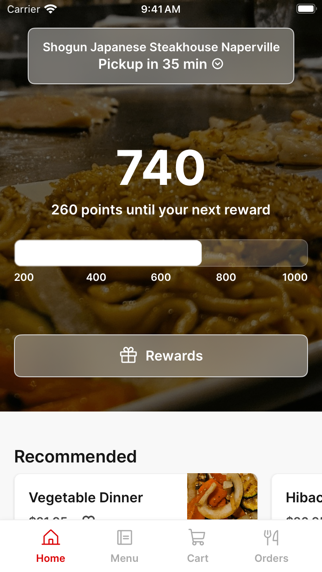 Shogun Japanese app screenshot