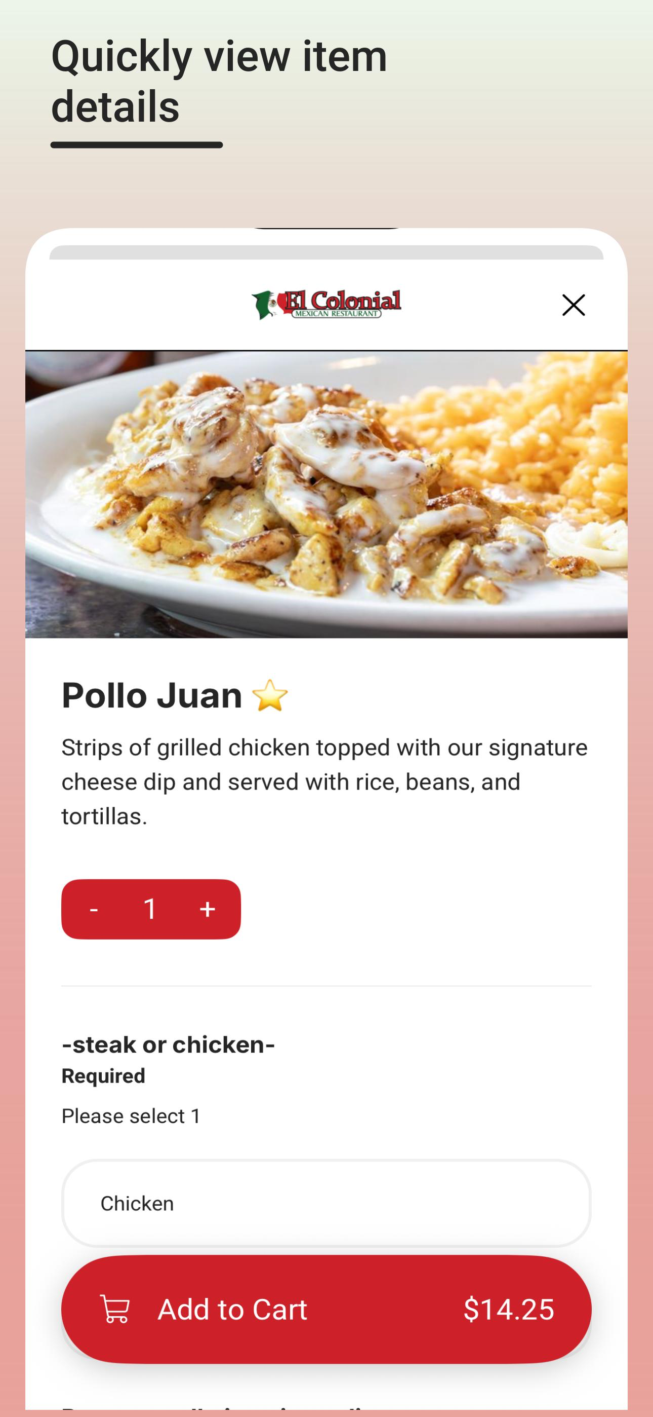 El Colonial Mexican Restaurant