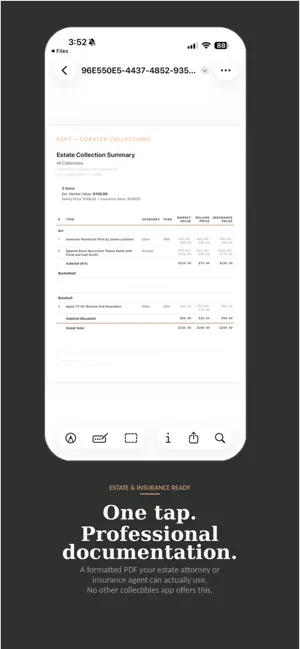 Kept - Curated Collections screenshot 2