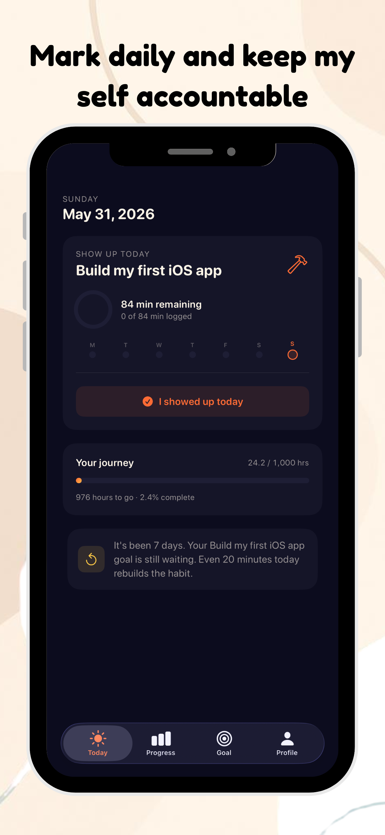Hourglass: Time & Goal Tracker