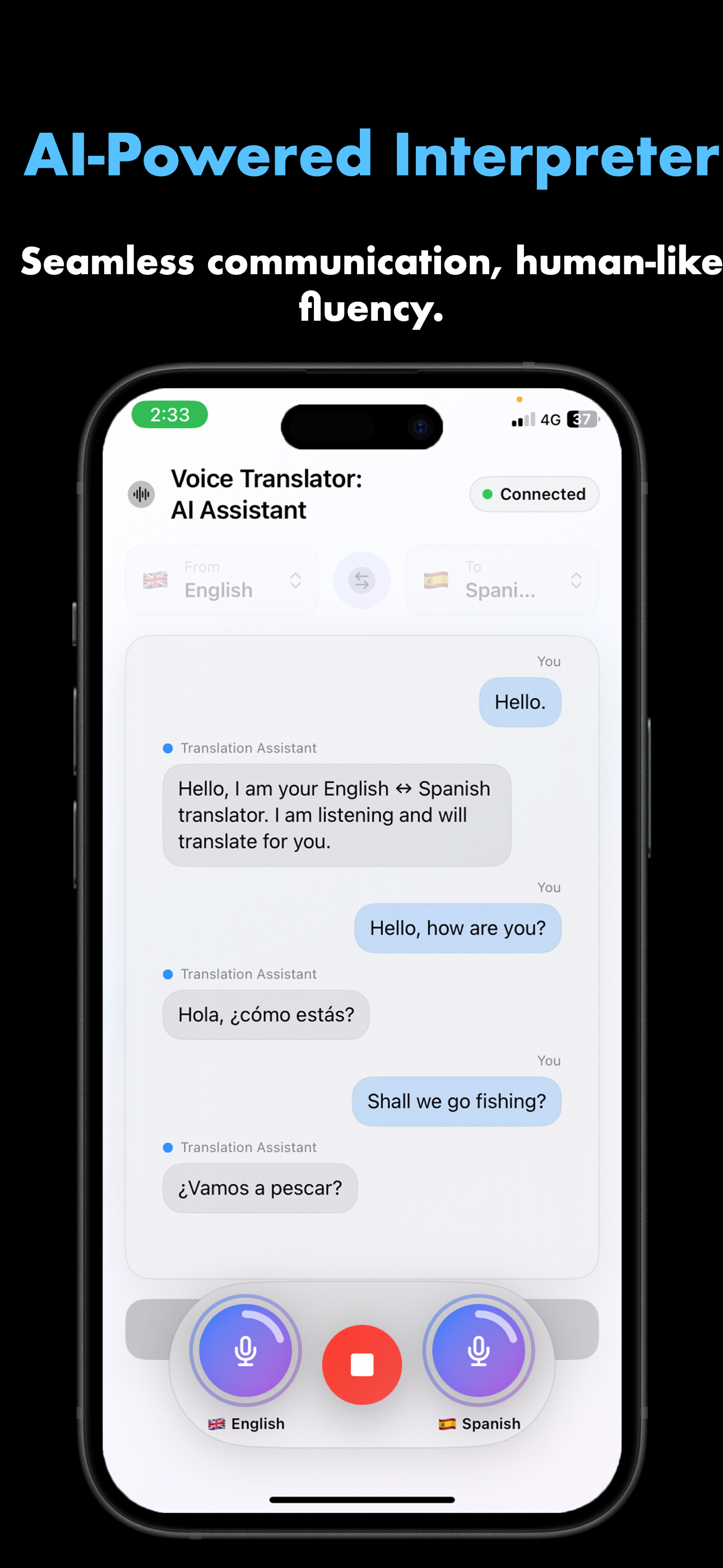 Voice Translator: AI Assistant screenshot 3