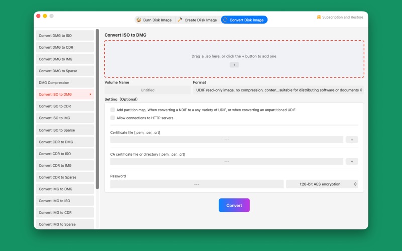 App screenshot