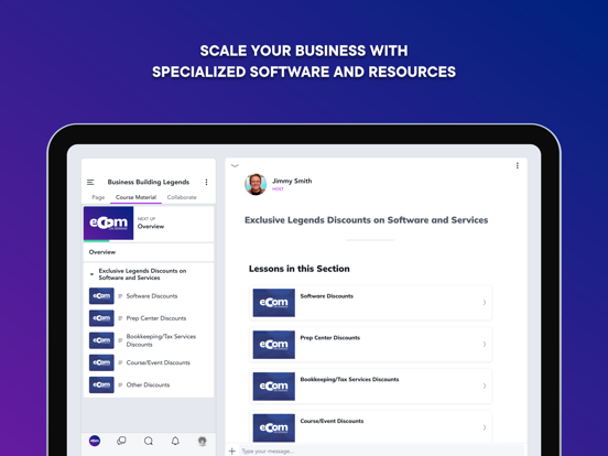 eCom on Demand iPad screenshot 4 - Business app