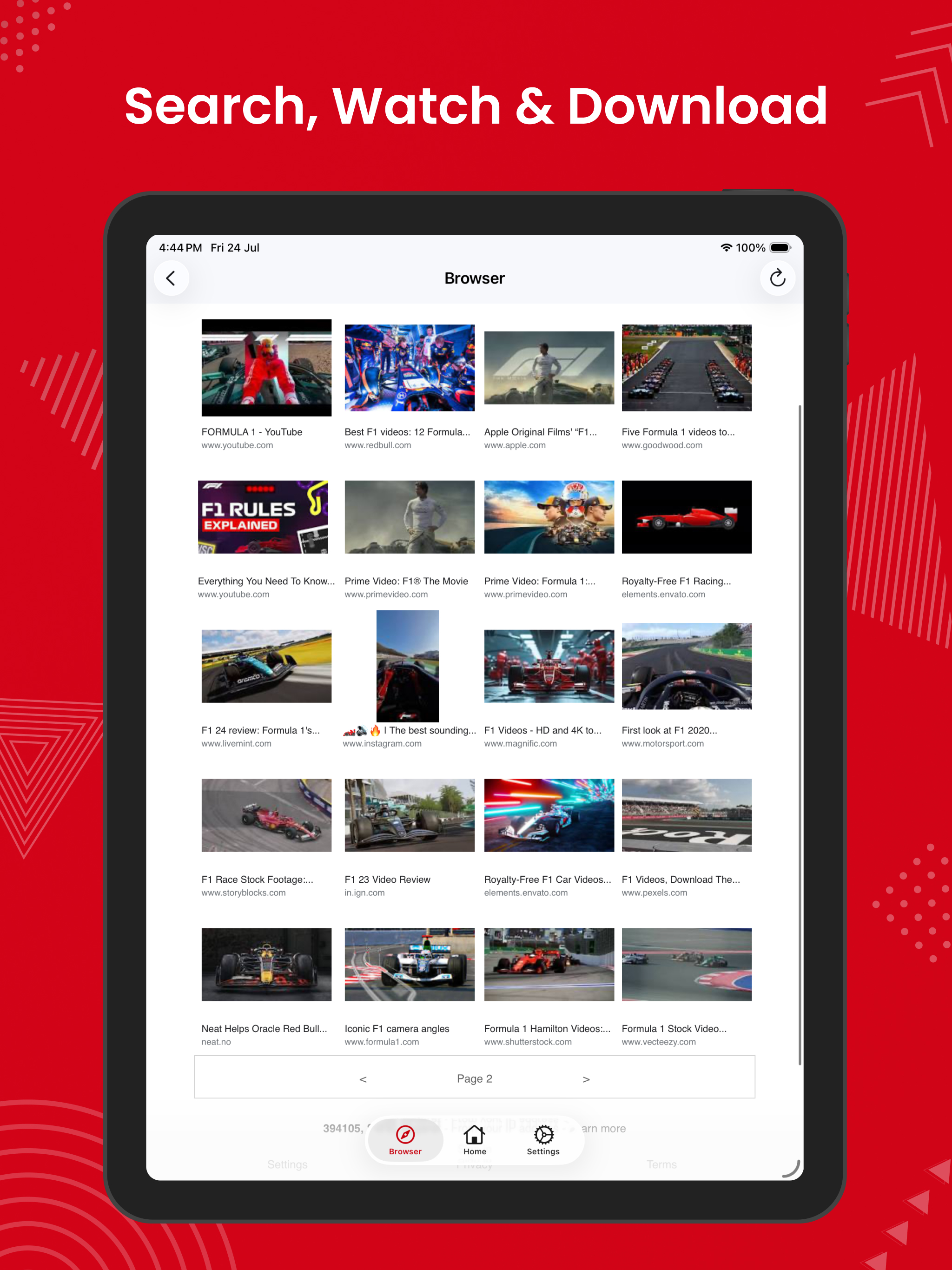 X Video Browser screenshot 12