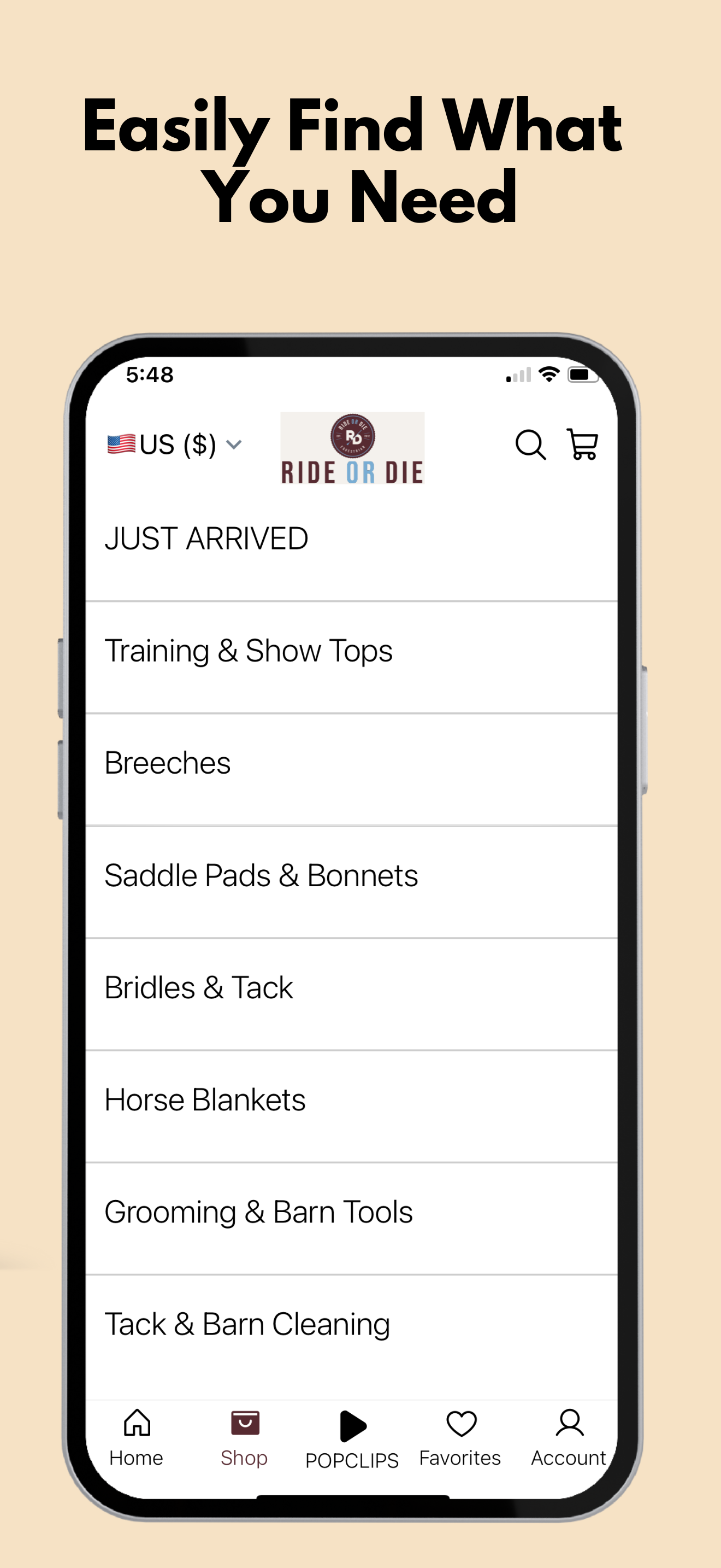 Ride or Die Equestrian Shop