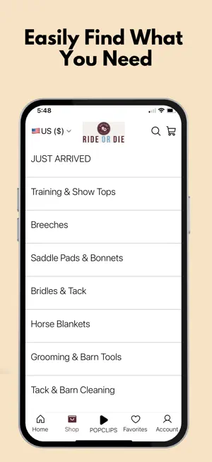 Ride or Die Equestrian Shop screenshot 4