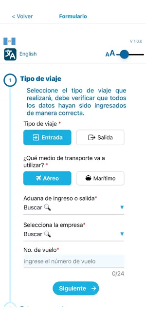 Declaración Del Viajero SAT-GT screenshot 4