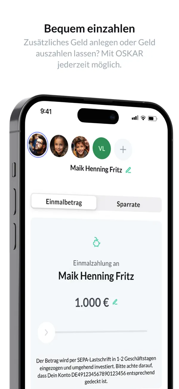 Screenshot #2 pour OSKAR – Dein ETF Sparplan