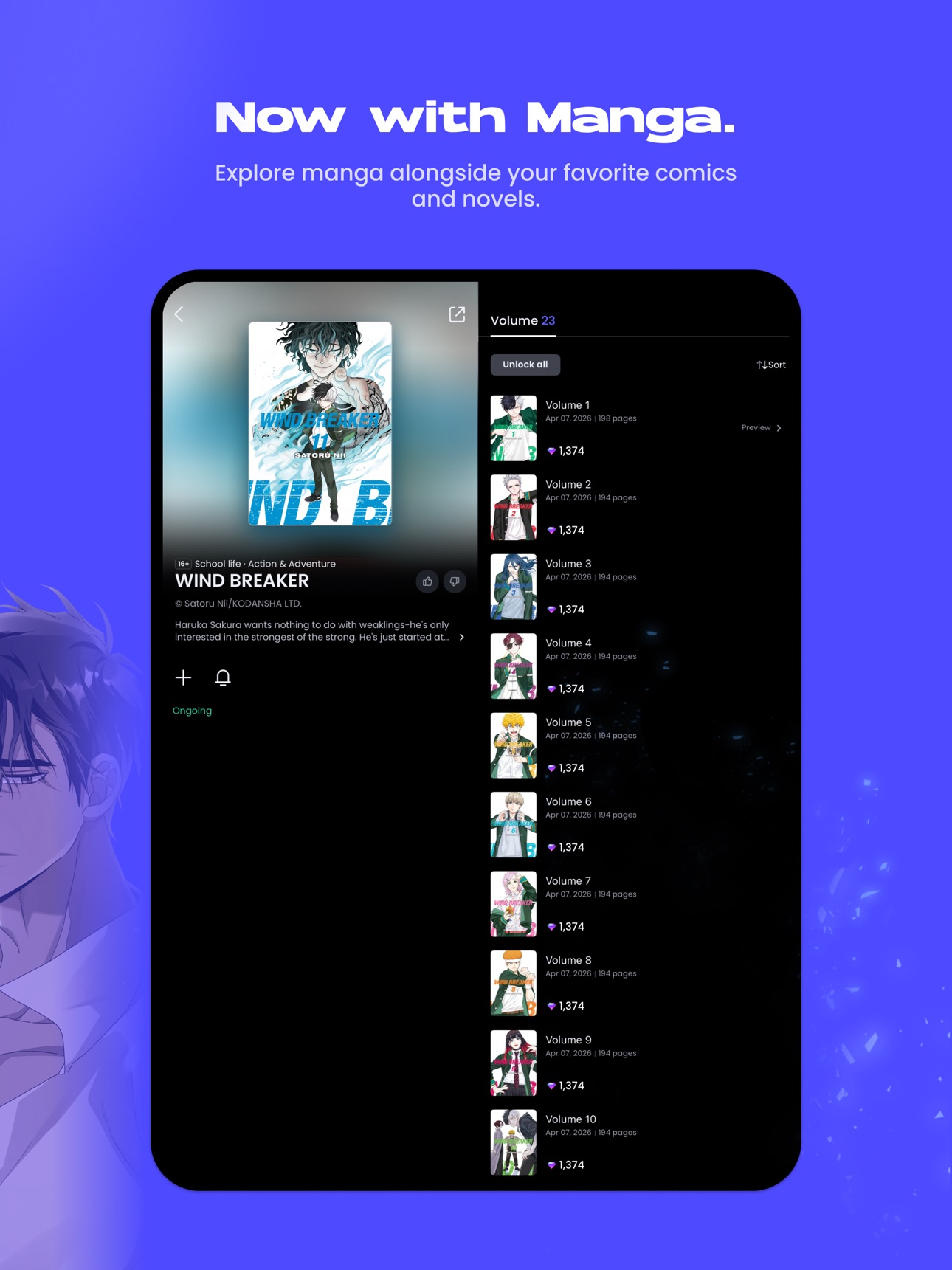 Screenshot 10 of Manta - Manga, Manhwa, Novels