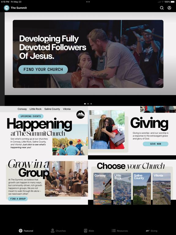 Screenshot #4 pour The Summit Church Arkansas
