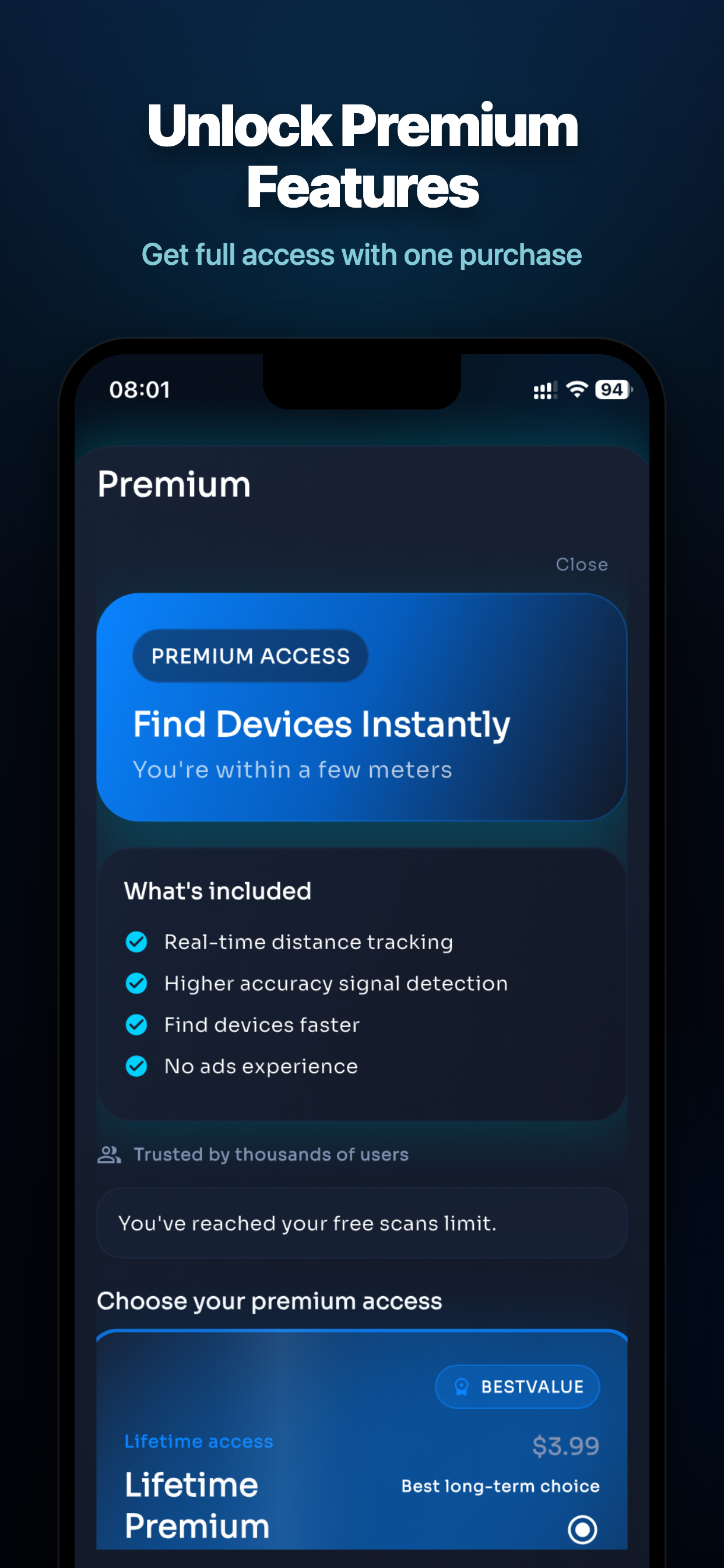 Bluetooth Scan: Device Finder