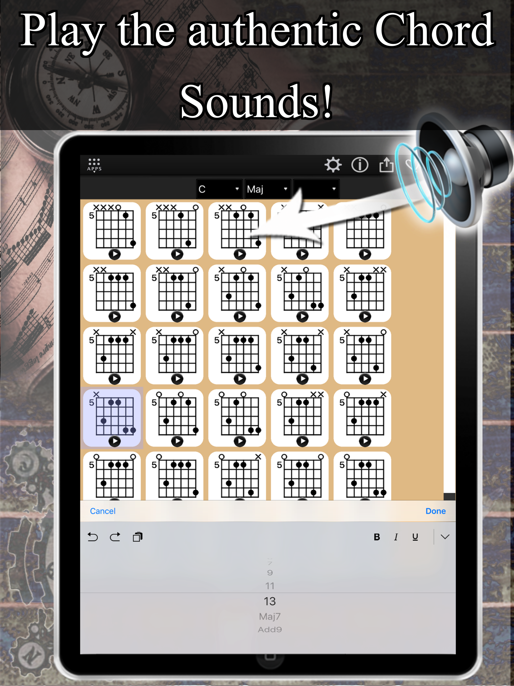 Guitar Chords Compass
