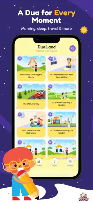 Islamic Duas for Kids screenshot 2