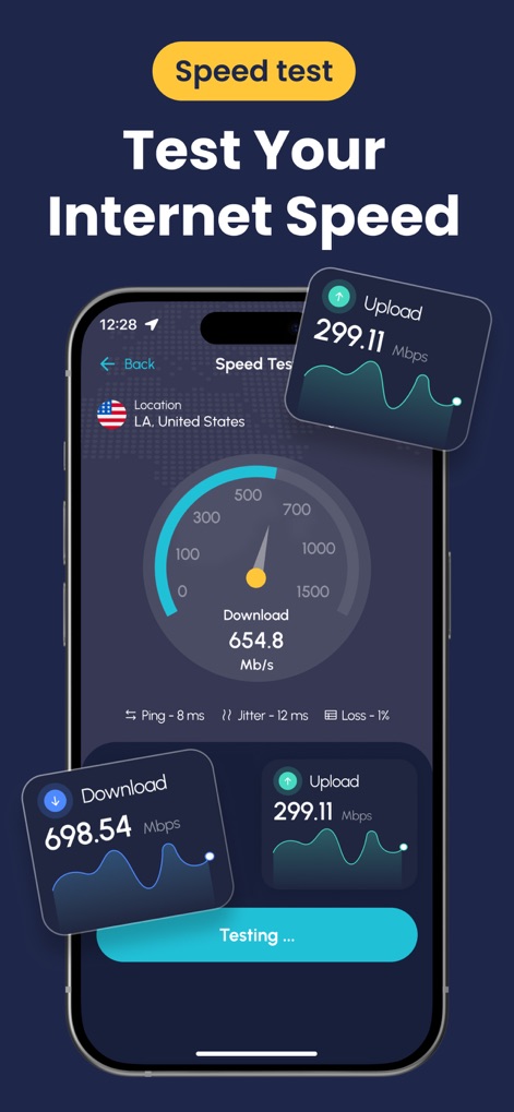 United VPN - Fast & Secure DNS - Utilities App | MWM