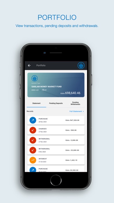 Sanlam Unit Trust EA Screenshot