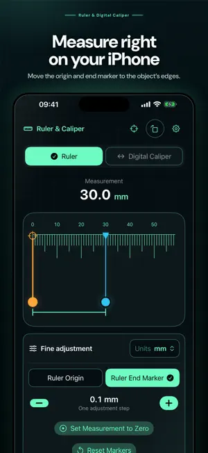 Ruler & Digital Caliper screenshot 1