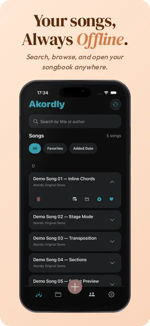 Akordly screenshot 1