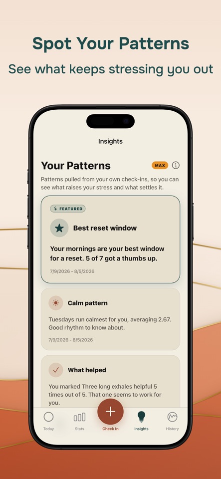 Stress Less Daily Mood Tracker screenshot 6