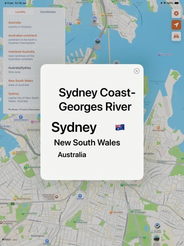 Where Am I? - Locality Info iPad screenshot