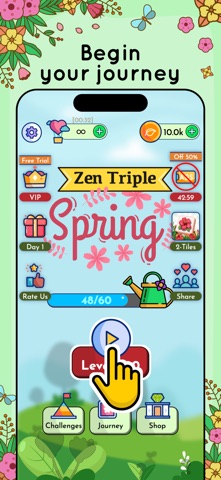 Zen Match Triple Tile Explorer Screenshot 8 of 10