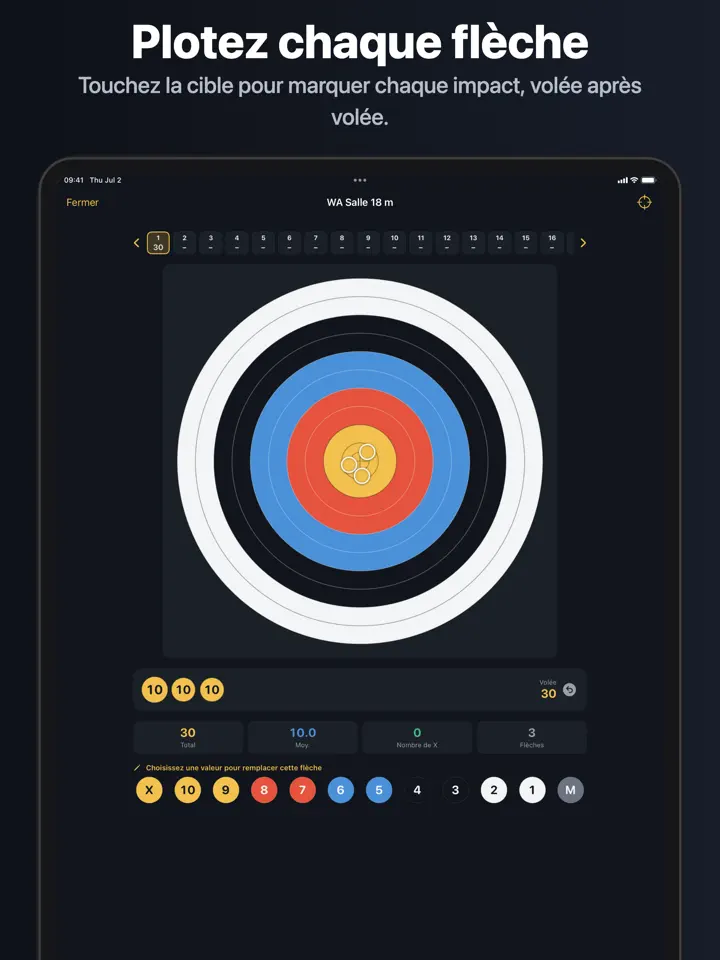 TenRing sur iPad : capture d’écran 2 sur 7