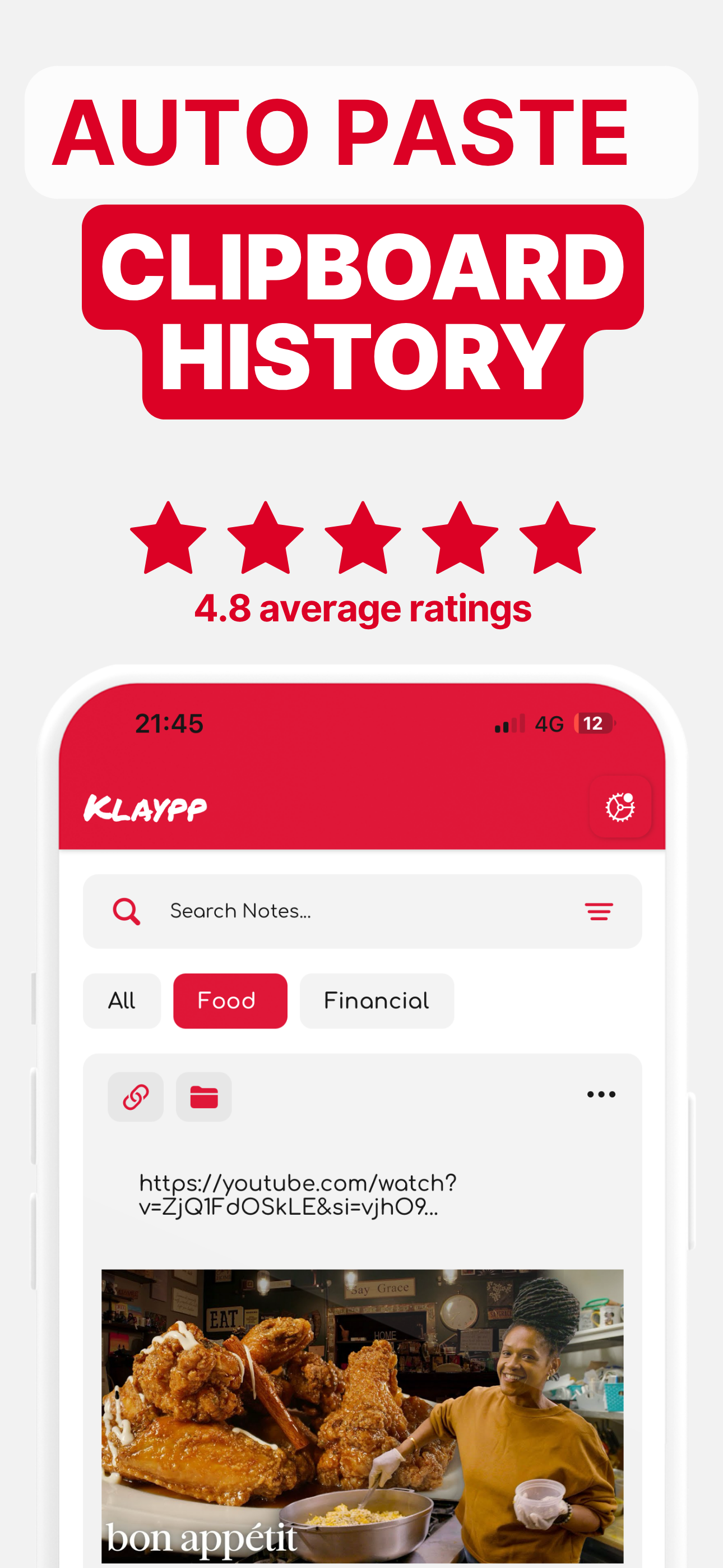 Clipboard Manager & AutoPaste