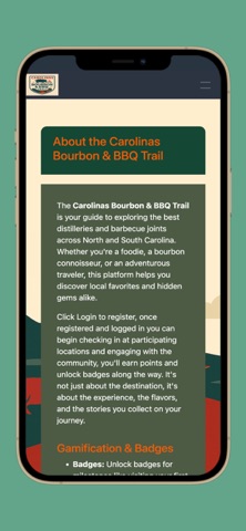 Carolinas Bourbon & BBQ Trail Screenshot 3 of 6