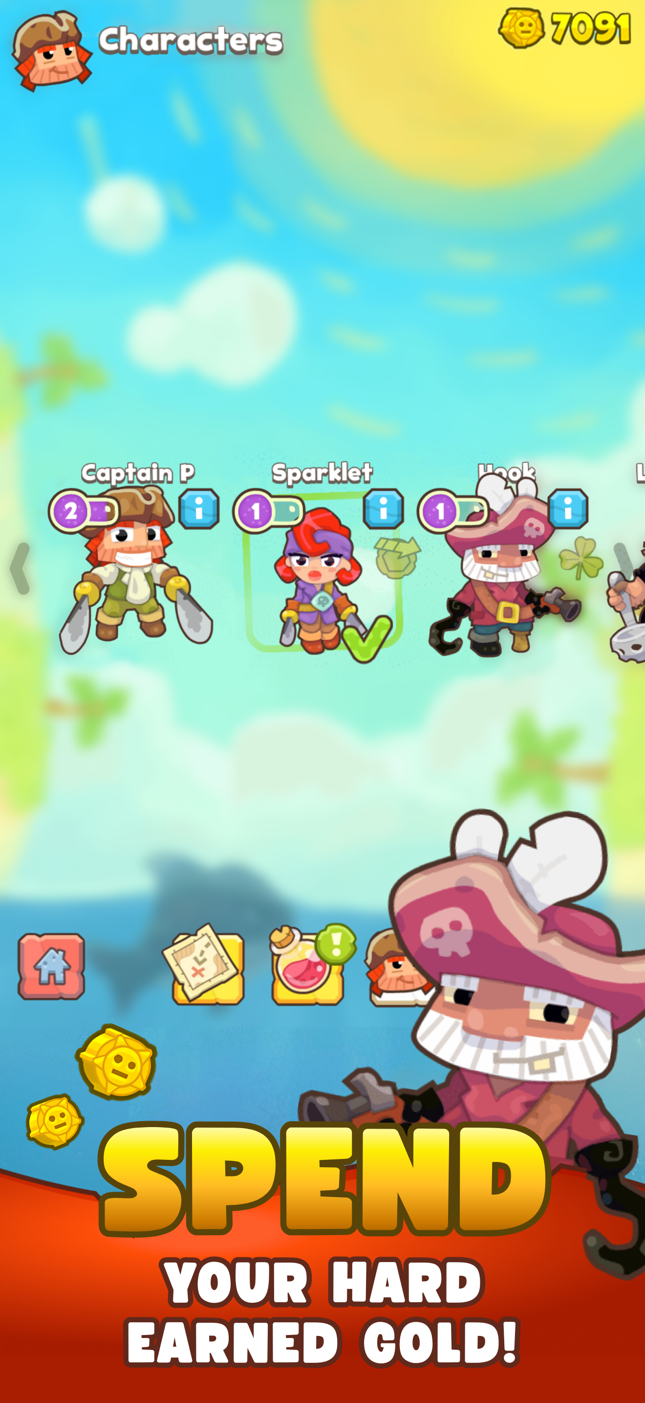 Pirates of Islets: Quest screenshot 3