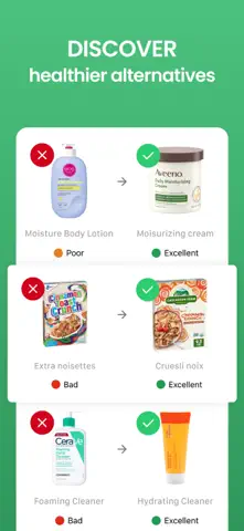 Yuka - Food & Cosmetic Scanner App Store screenshot 3