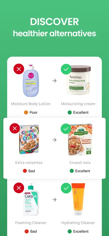 Yuka - Food & Cosmetic Scanner screenshot 3 of 6