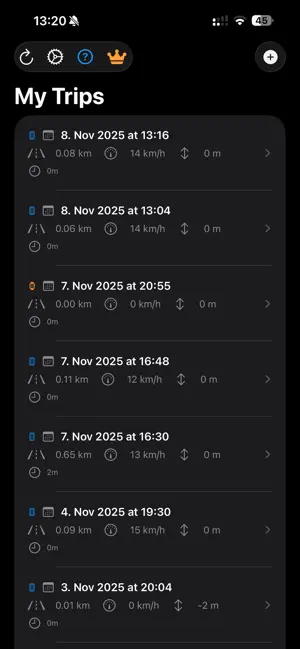 LogMyRide: GPS Speedometer screenshot 2