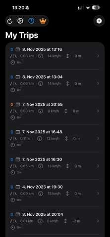 LogMyRide: GPS Speedometer Screenshot 2 of 8